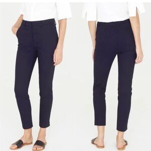 Cropped Slim Black Ankle Pants
